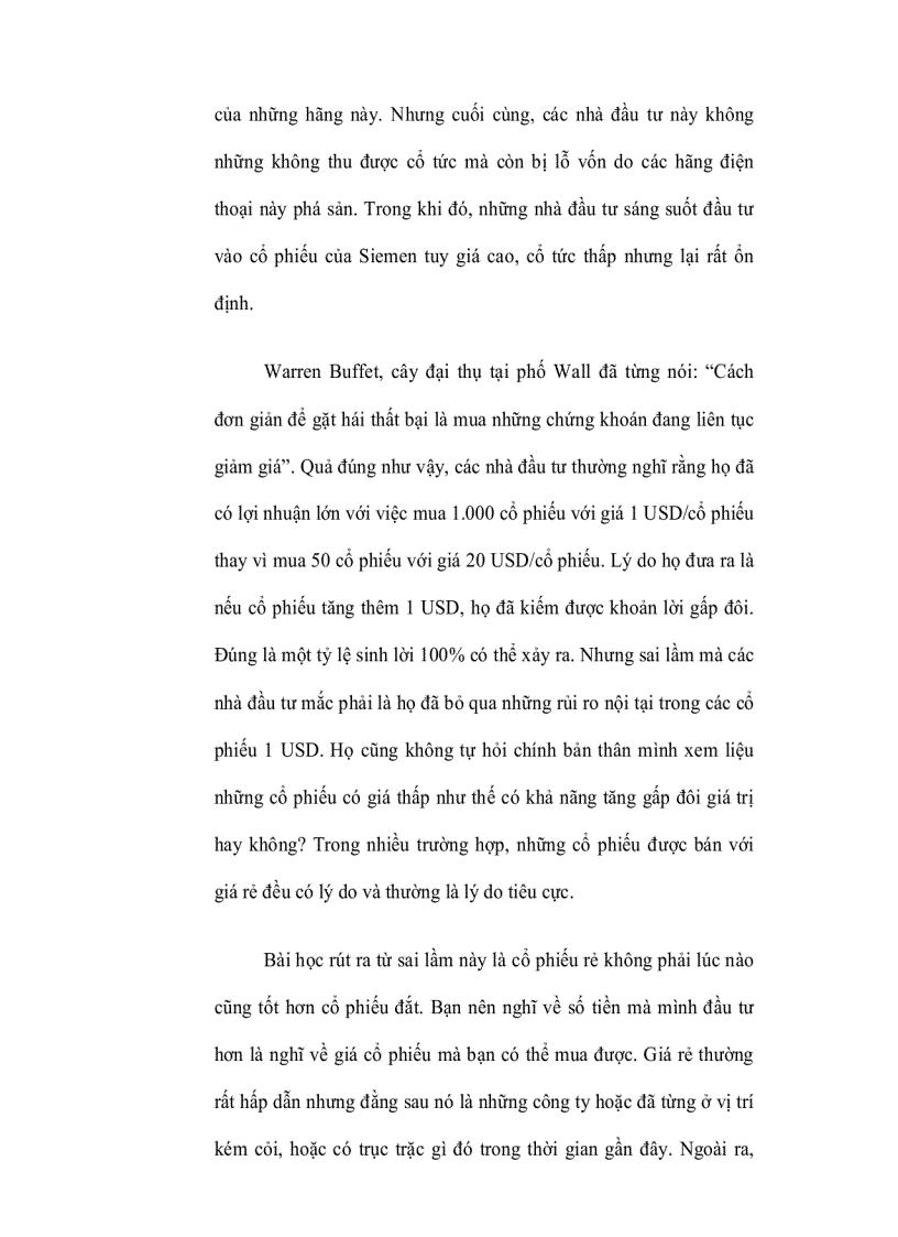 image for page Những sai lầm trong đầu tư chứng khoán 1