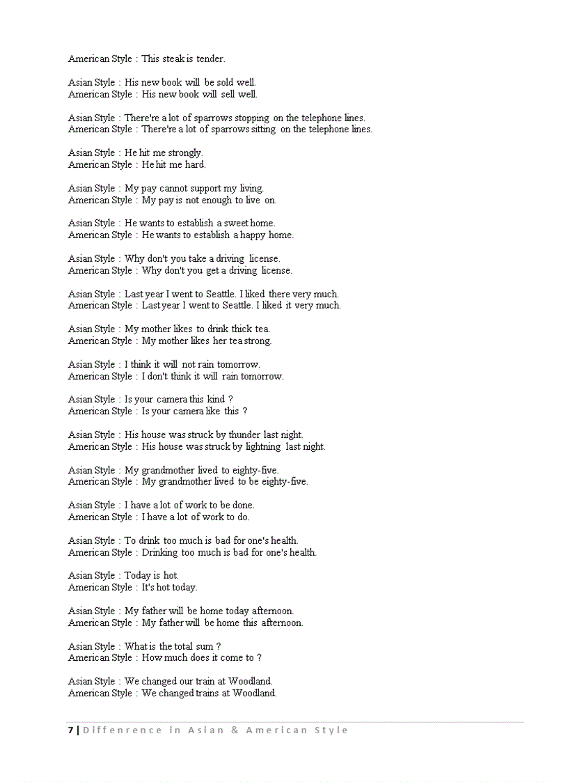 image for page Difference in Style Asian American