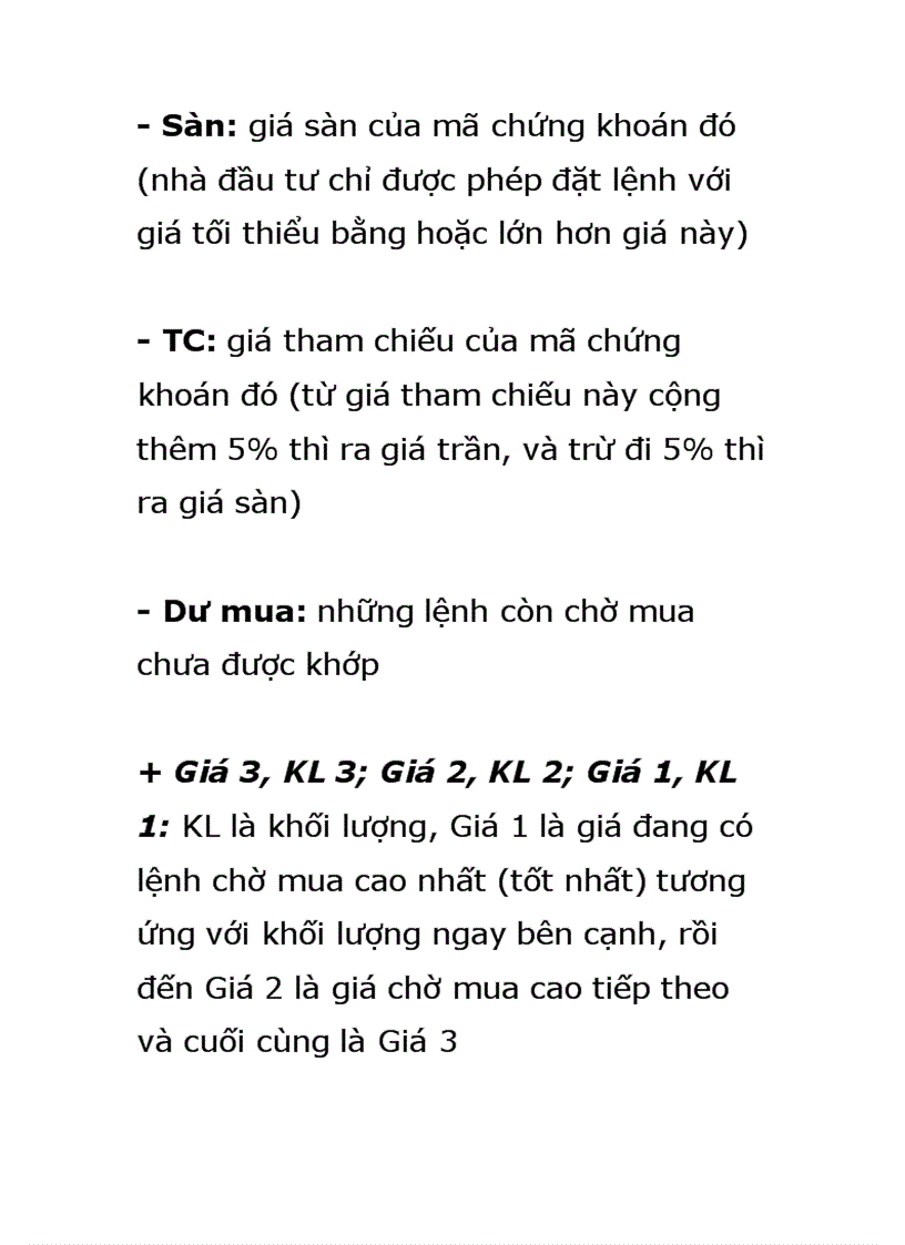 image for page Hướng dẫn cách xem bảng giá chứng khoán điện tử niêm yết trên HOSE