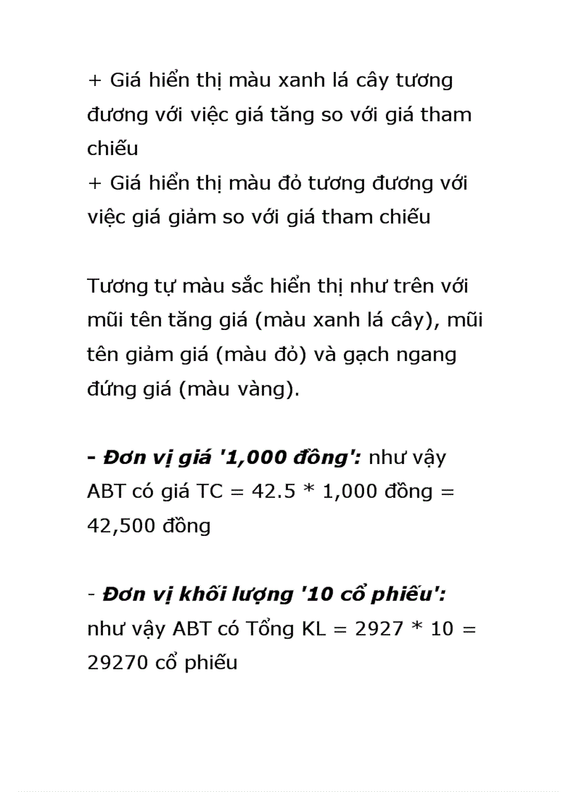 image for page Hướng dẫn cách xem bảng giá chứng khoán điện tử niêm yết trên HOSE