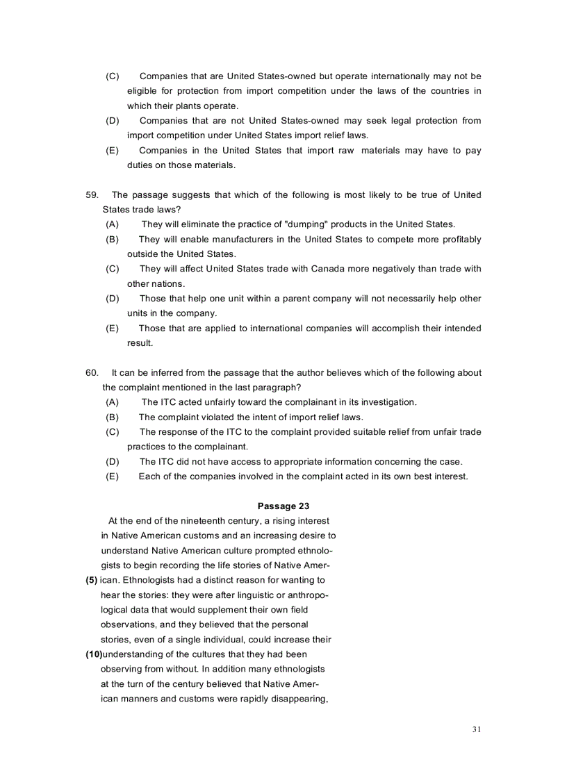 image for page GMAT reading comprehension