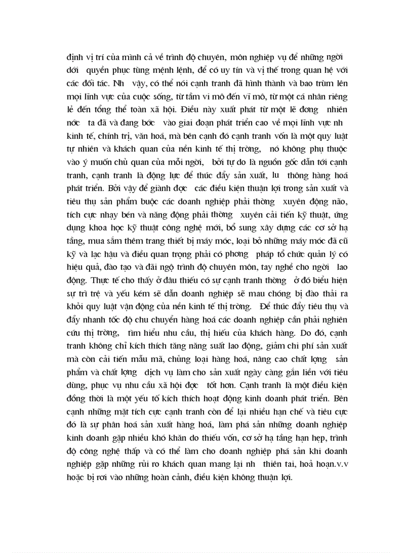 image for page Một số giải pháp nhằm nâng cao khả năng cạnh tranh của công ty may Hồ Gươm