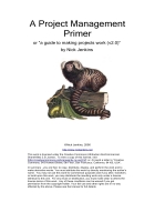 A Project Management Primer
