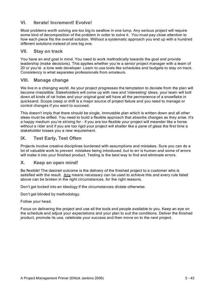 image for page A Project Management Primer