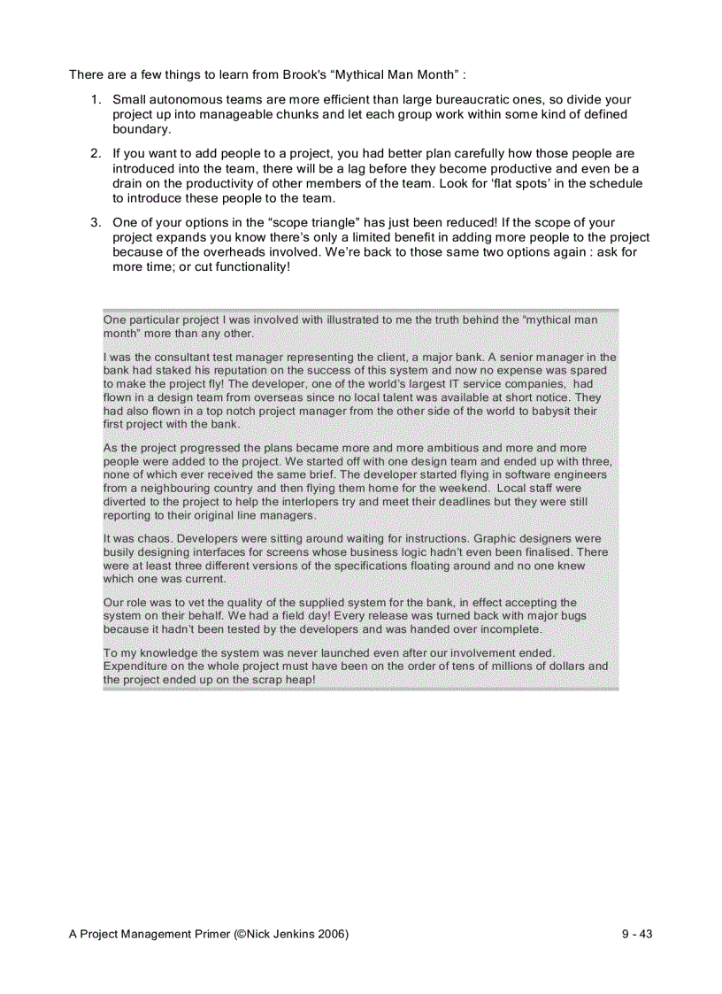 image for page A Project Management Primer