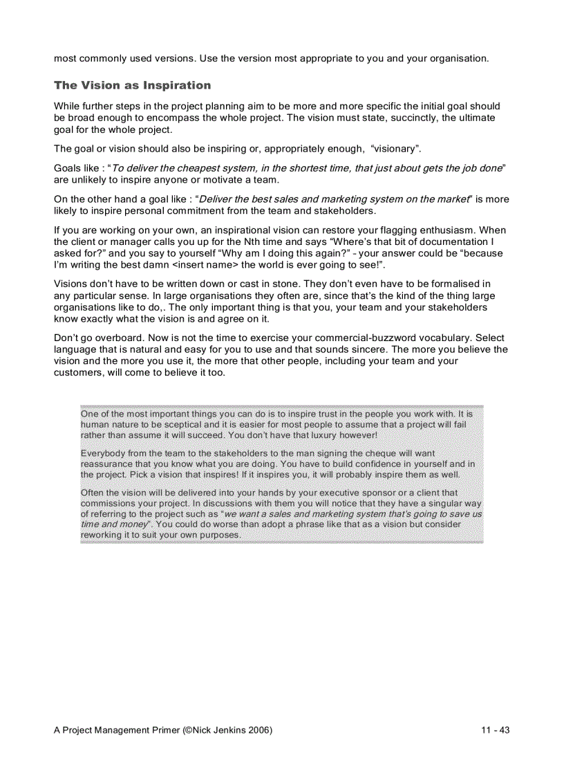 image for page A Project Management Primer