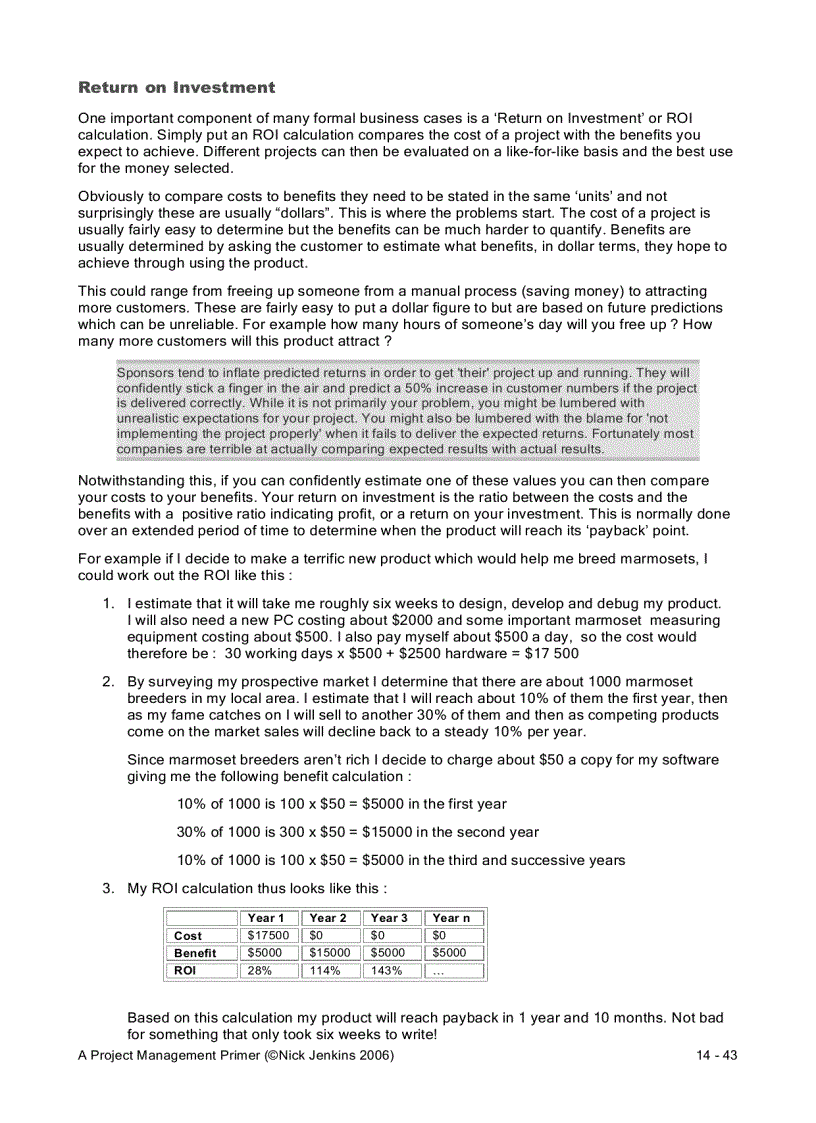 image for page A Project Management Primer