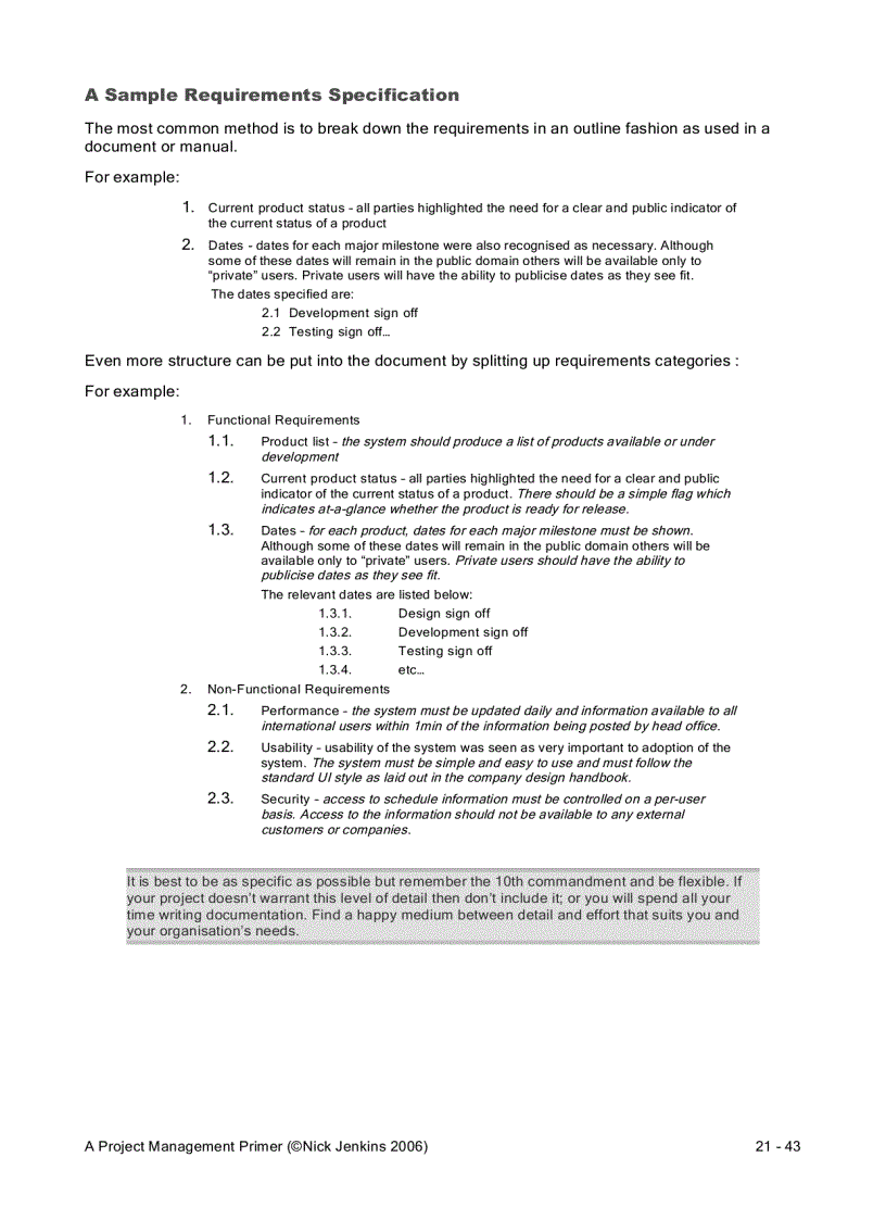 image for page A Project Management Primer