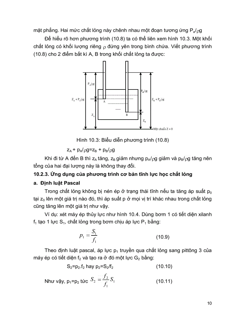 image for page Các Quá trình Thủy lực