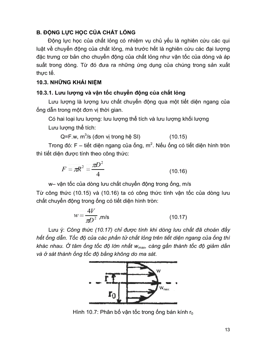 image for page Các Quá trình Thủy lực