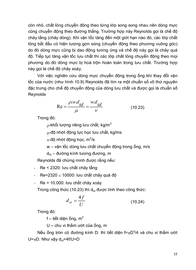 image for page Các Quá trình Thủy lực