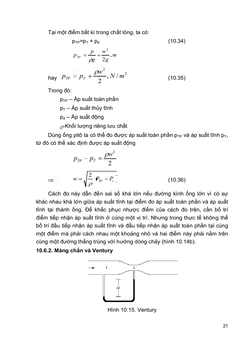 image for page Các Quá trình Thủy lực