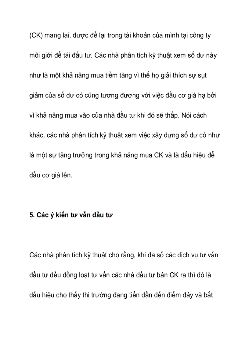 image for page Phương pháp phân tích kỹ thuật trong chứng khoán