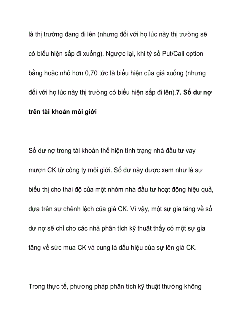 image for page Phương pháp phân tích kỹ thuật trong chứng khoán