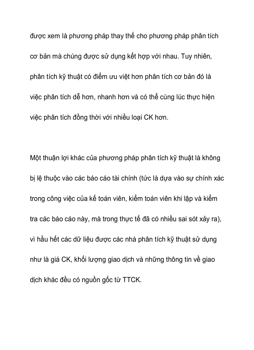 image for page Phương pháp phân tích kỹ thuật trong chứng khoán