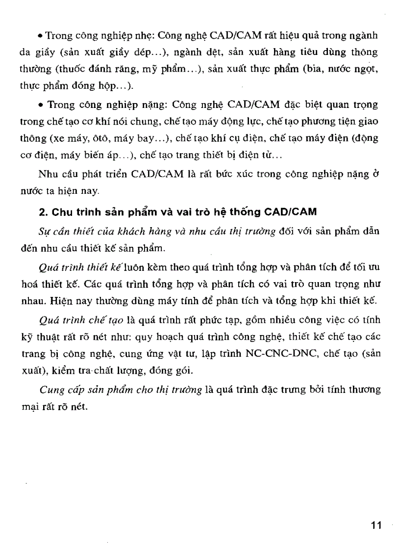 image for page Giáo trình Cơ Sở CAD CAM Trong Thiết Kế Và Chế Tạo