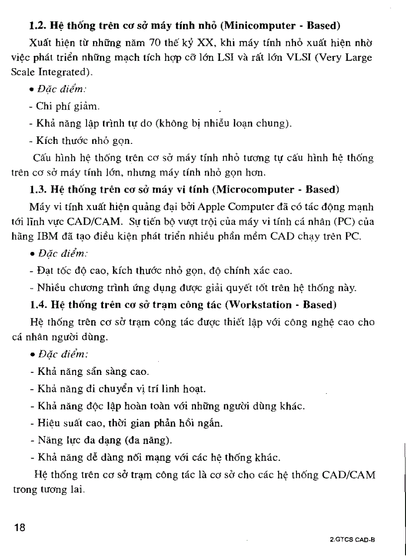 image for page Giáo trình Cơ Sở CAD CAM Trong Thiết Kế Và Chế Tạo