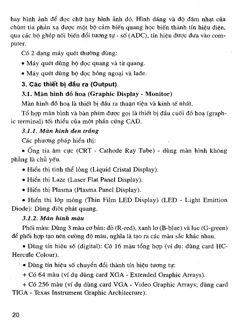image for page Giáo trình Cơ Sở CAD CAM Trong Thiết Kế Và Chế Tạo