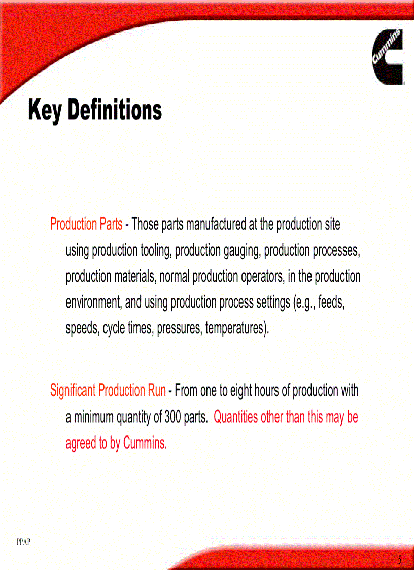 image for page PPAP and Supplier Change Request SCR Overview