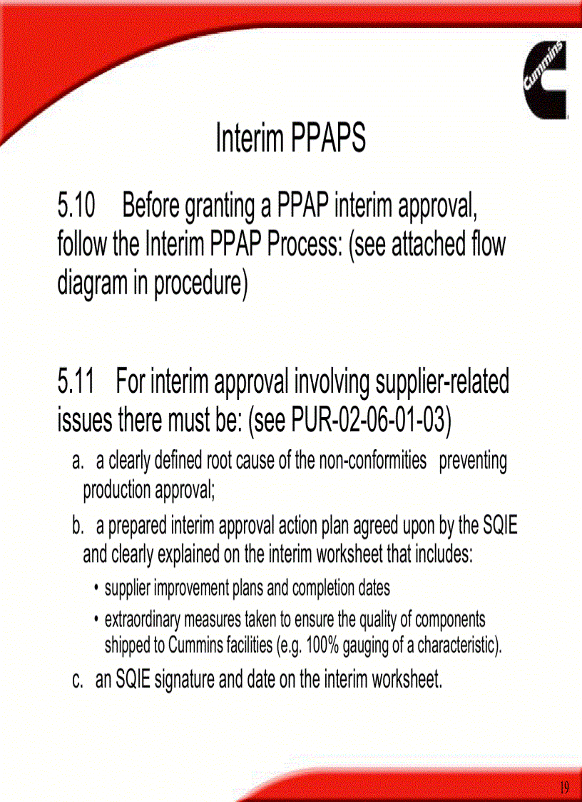 image for page PPAP and Supplier Change Request SCR Overview