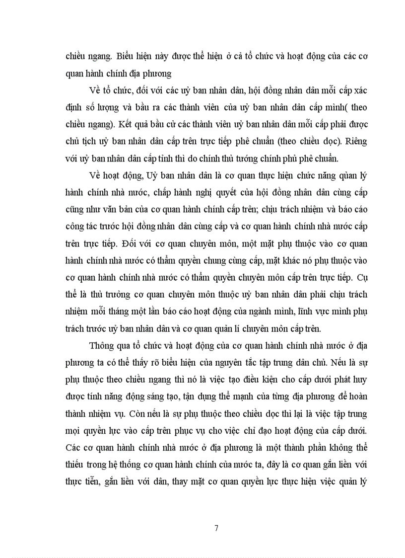 image for page Nguyên Tắc tập trung dân chủ và biểu hiện của nguyên tắc trong quản lý hành chính nhà nước ở Việt Nam hiện nay