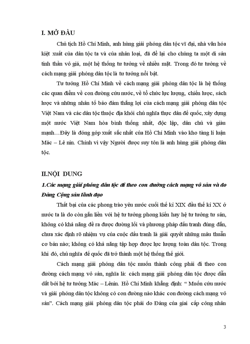 image for page Đề 5 Phân tích tư tưởng Hồ Chí Minh về cách mạng giải phóng dân tộc