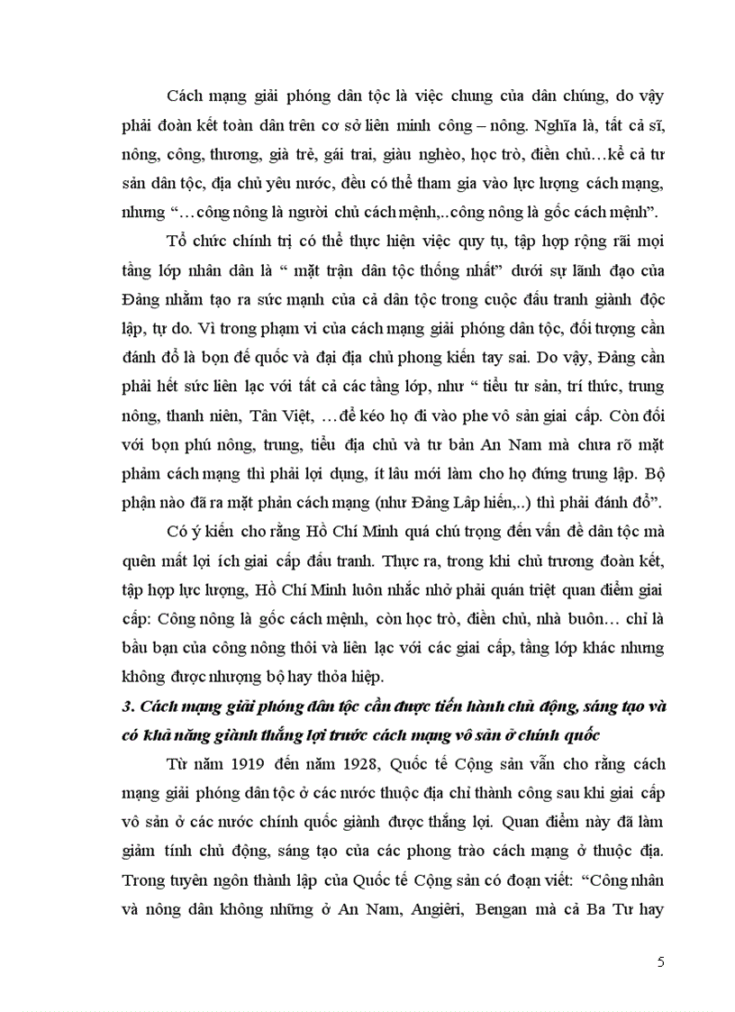 image for page Đề 5 Phân tích tư tưởng Hồ Chí Minh về cách mạng giải phóng dân tộc