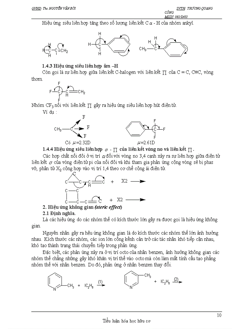 image for page Tiểu luận hóa học hữu cơ