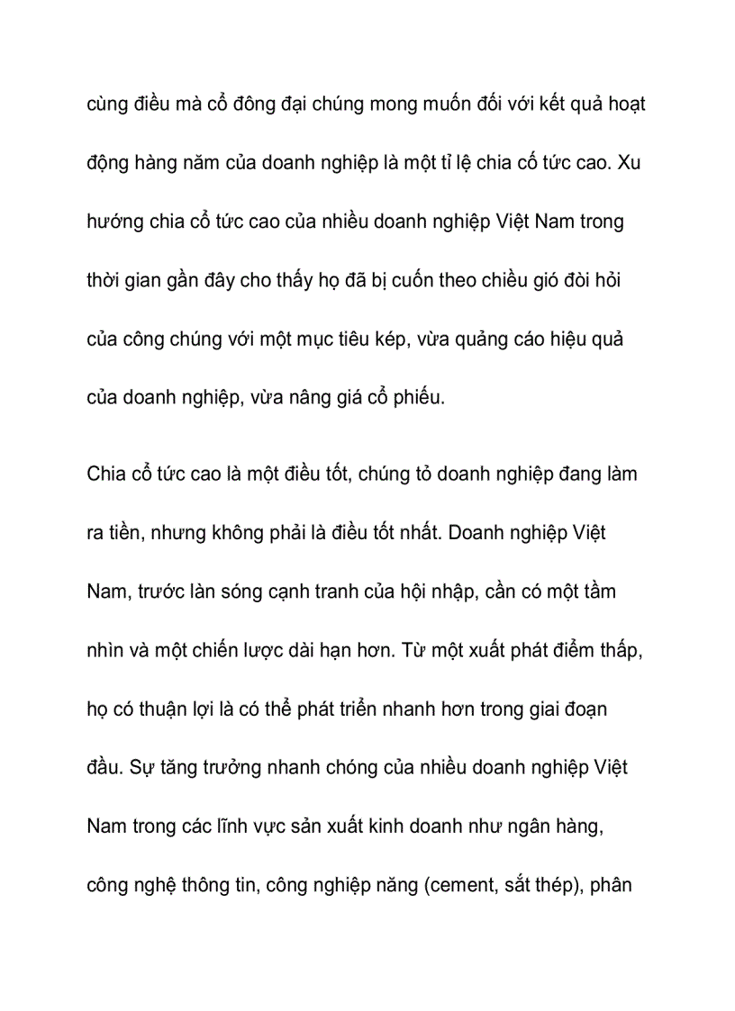 image for page Cổ tức và tích lũy tái đầu tư 1