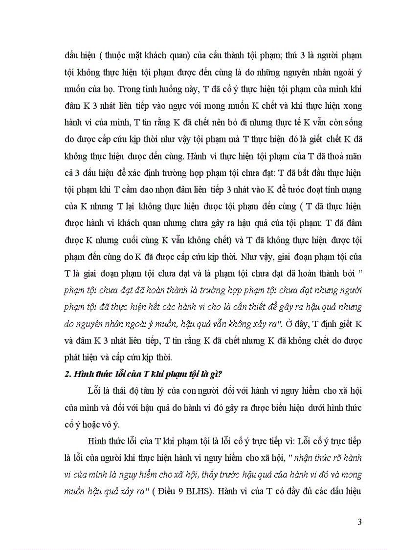 image for page Bài tập cá nhân hình sự tuần 2 Đề 3