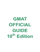 Gmat Official Guide 10Th Edition