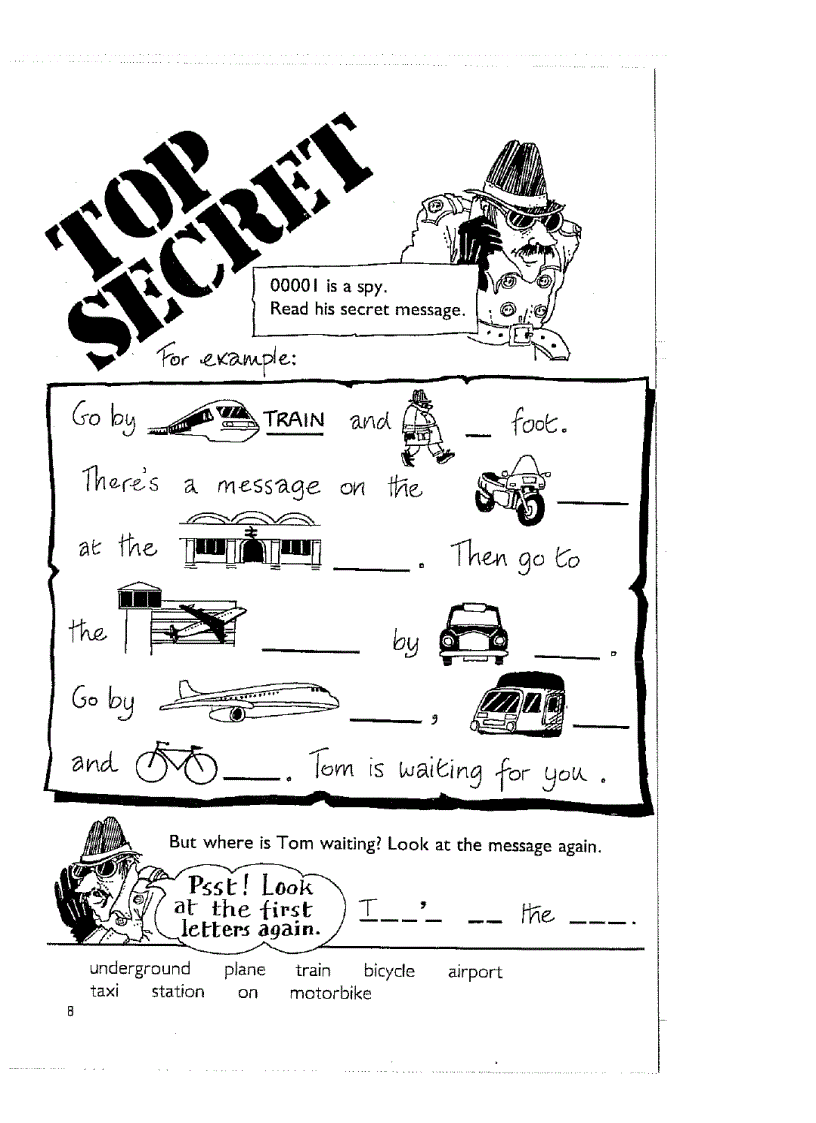 image for page Word Games With English 1