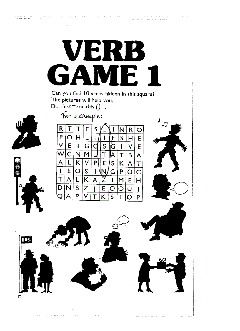 image for page Word Games With English 1