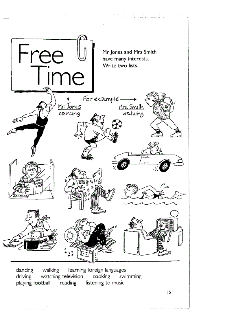 image for page Word Games With English 1