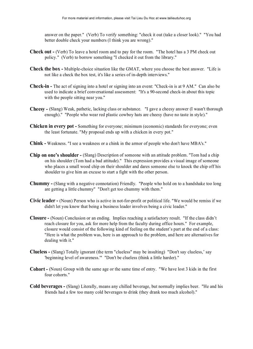 image for page MBA Vocabulary