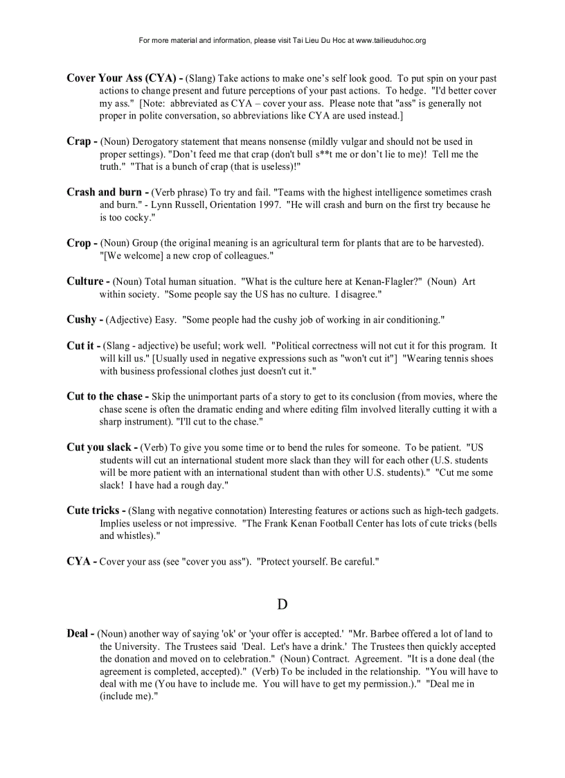 image for page MBA Vocabulary