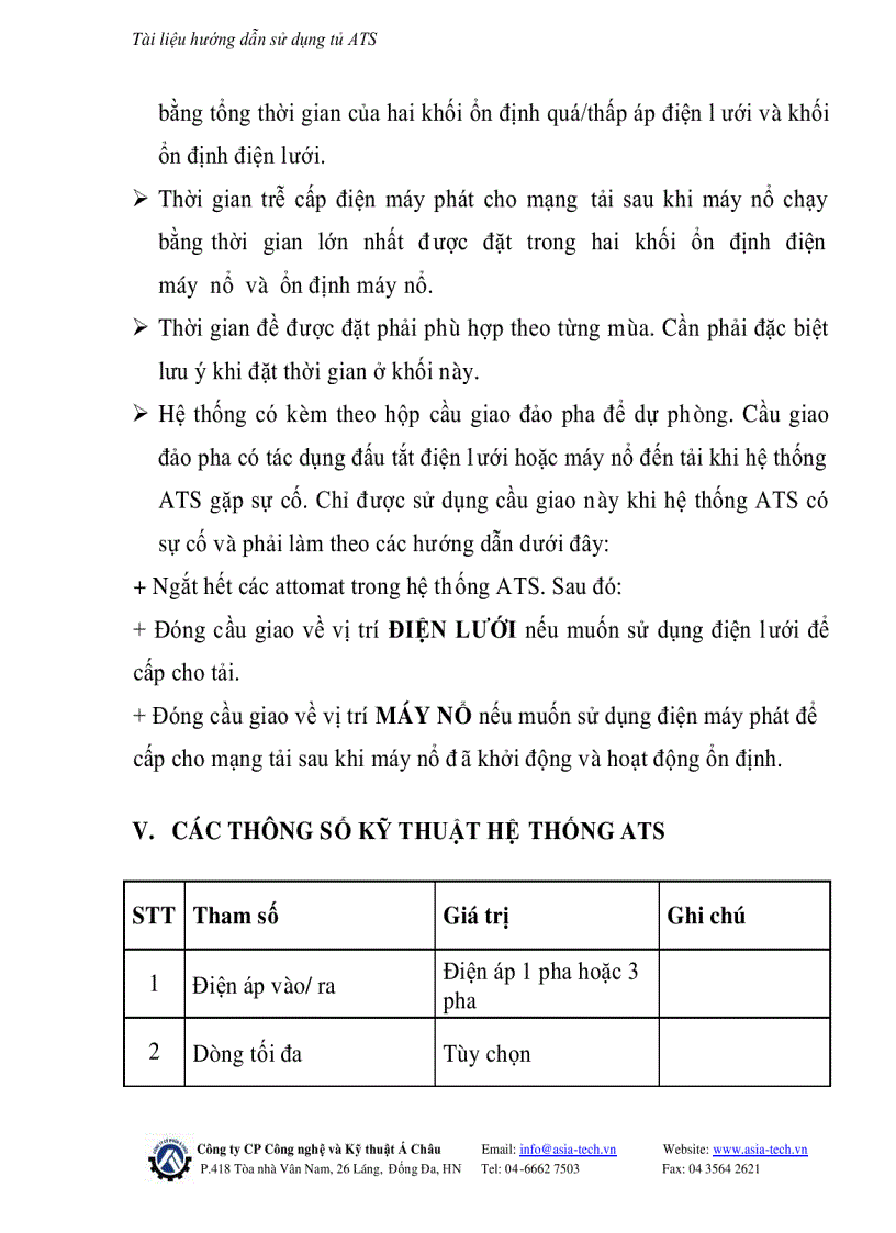 image for page Tài liệu hướng dẫn vận hành hệ thống ats