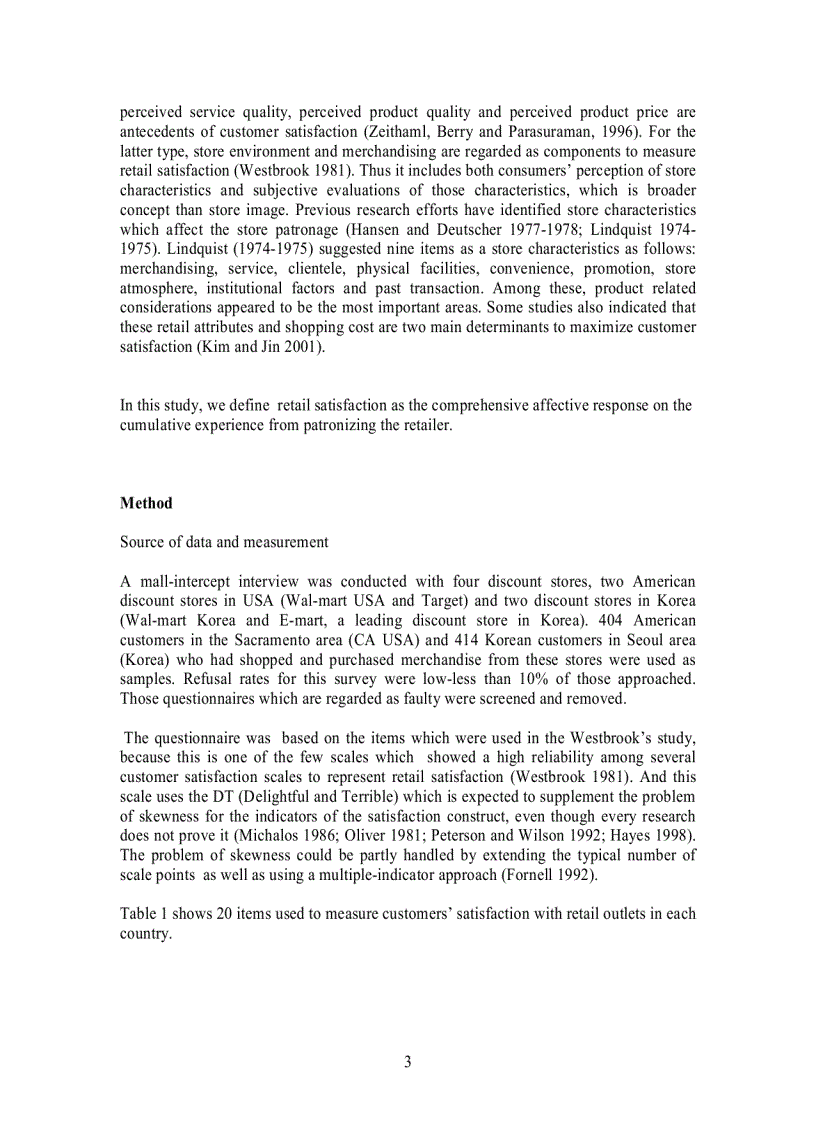 image for page International Comparative Analysis of Customer Satisfaction with Discount Stores