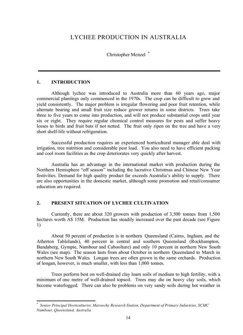 image for page Lychee production in the asia pacific region