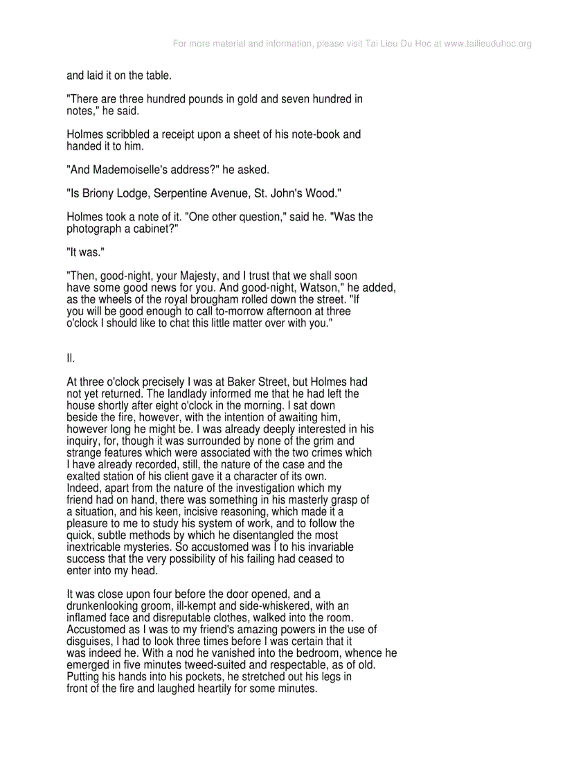 image for page Adventures of Sherlock Holmes by Doyle