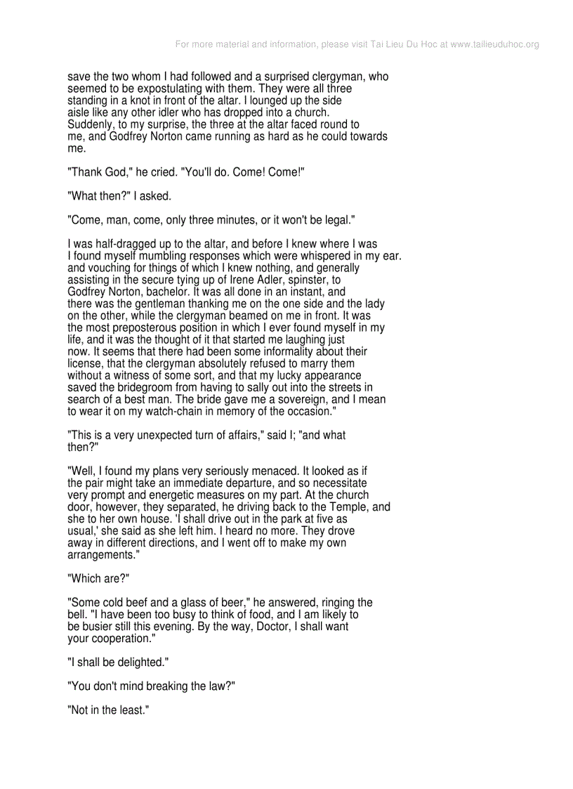 image for page Adventures of Sherlock Holmes by Doyle