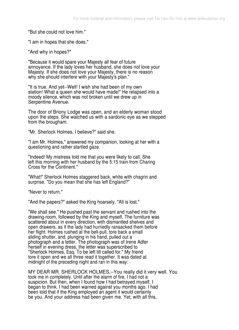 image for page Adventures of Sherlock Holmes by Doyle