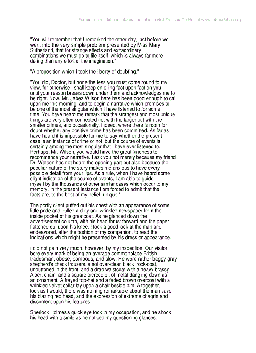 image for page Adventures of Sherlock Holmes by Doyle