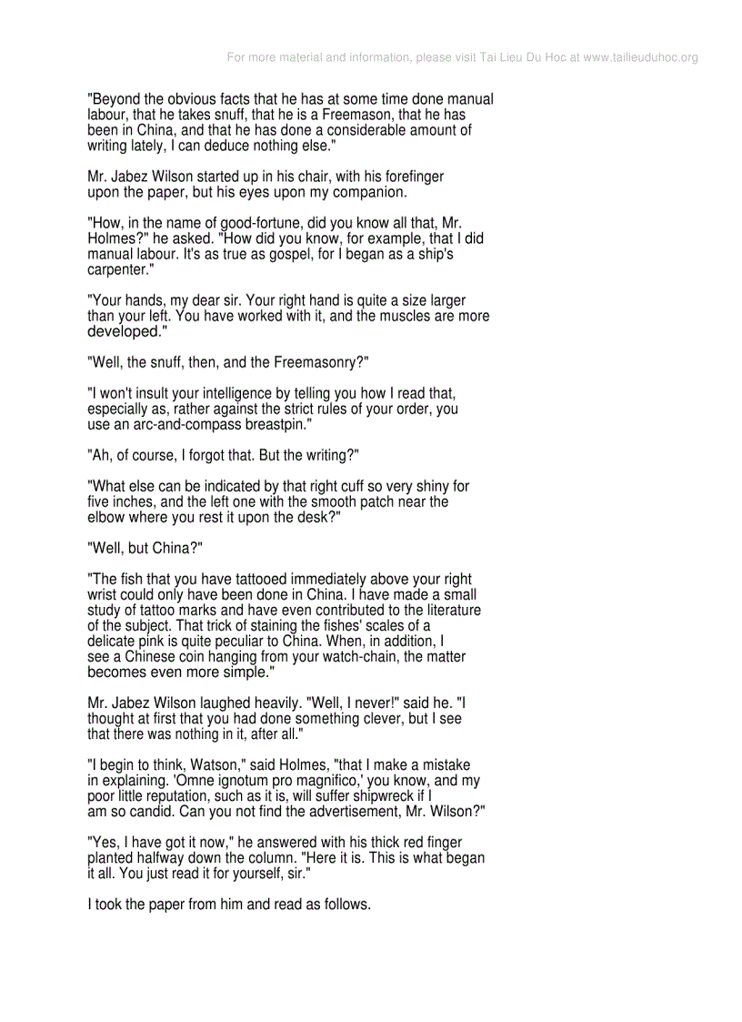 image for page Adventures of Sherlock Holmes by Doyle