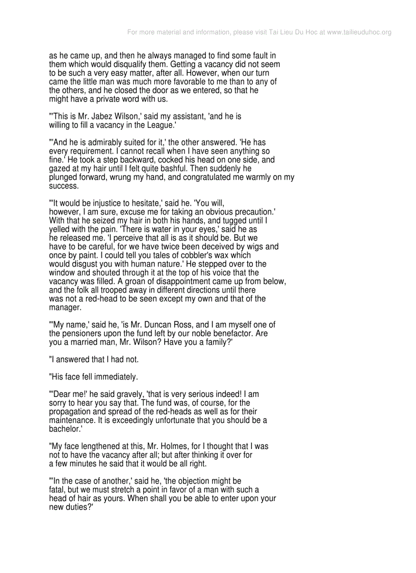 image for page Adventures of Sherlock Holmes by Doyle