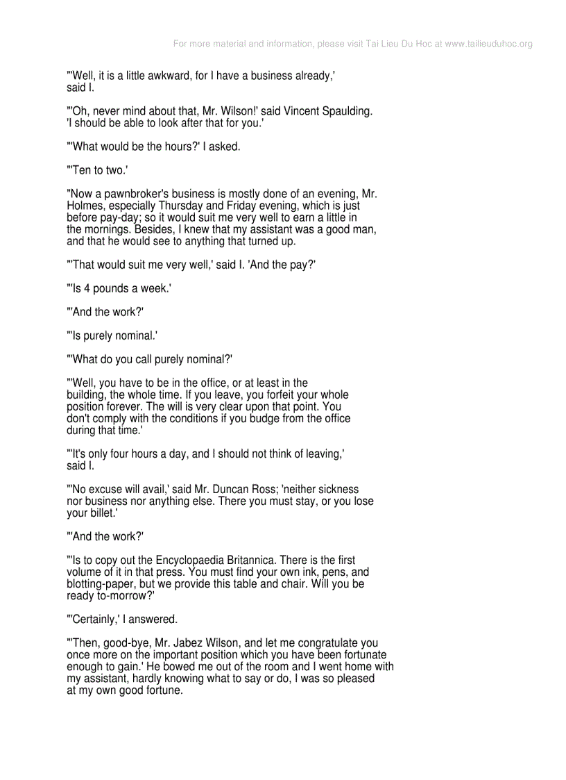 image for page Adventures of Sherlock Holmes by Doyle