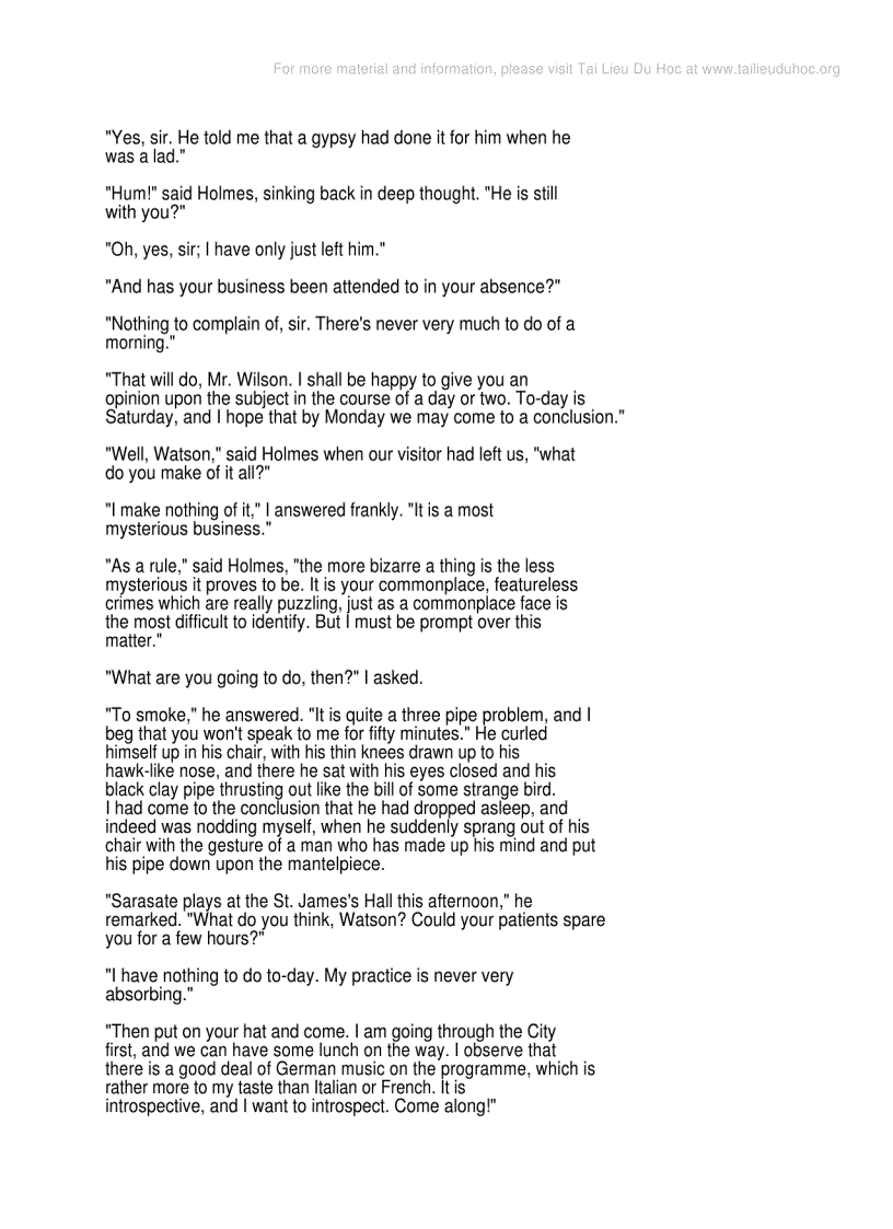 image for page Adventures of Sherlock Holmes by Doyle