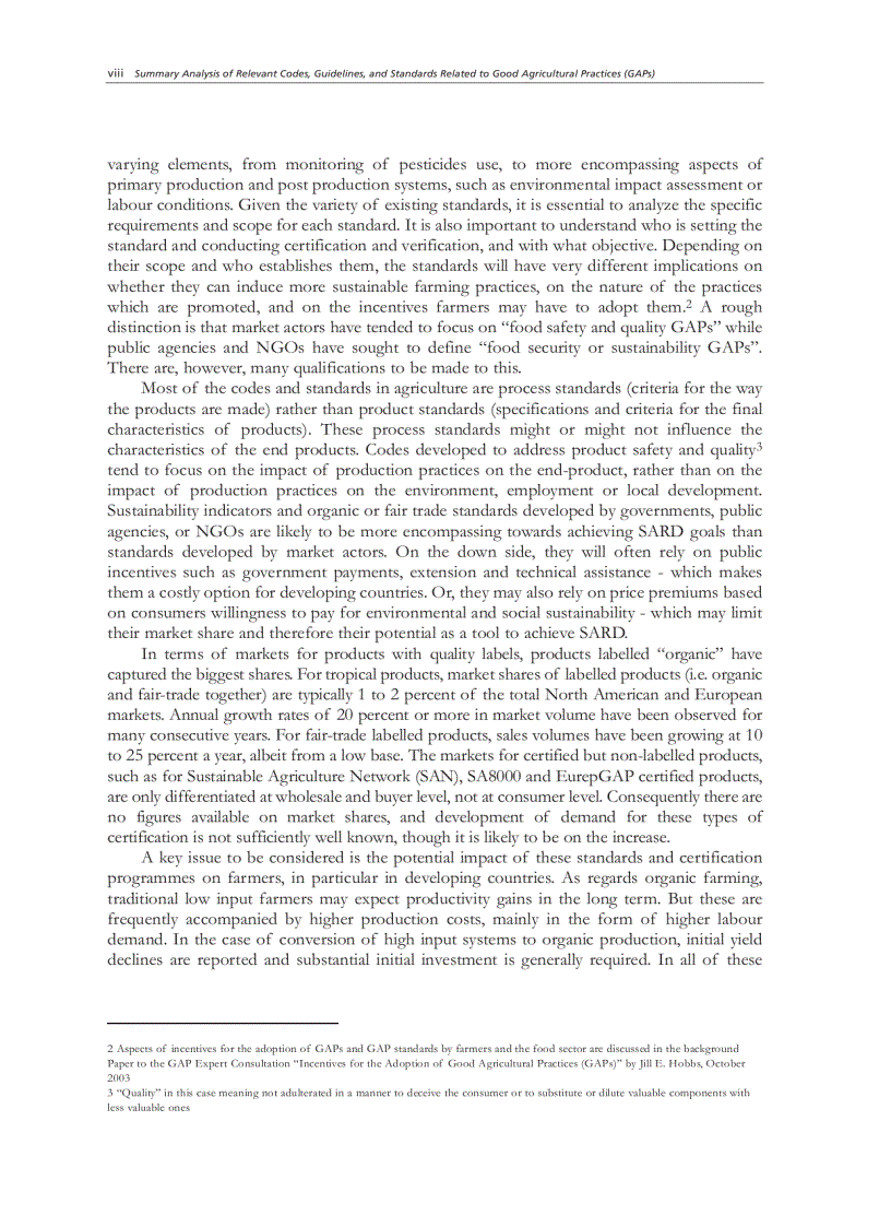 image for page Summary analysis of Codes guidelines and standards related to GAP