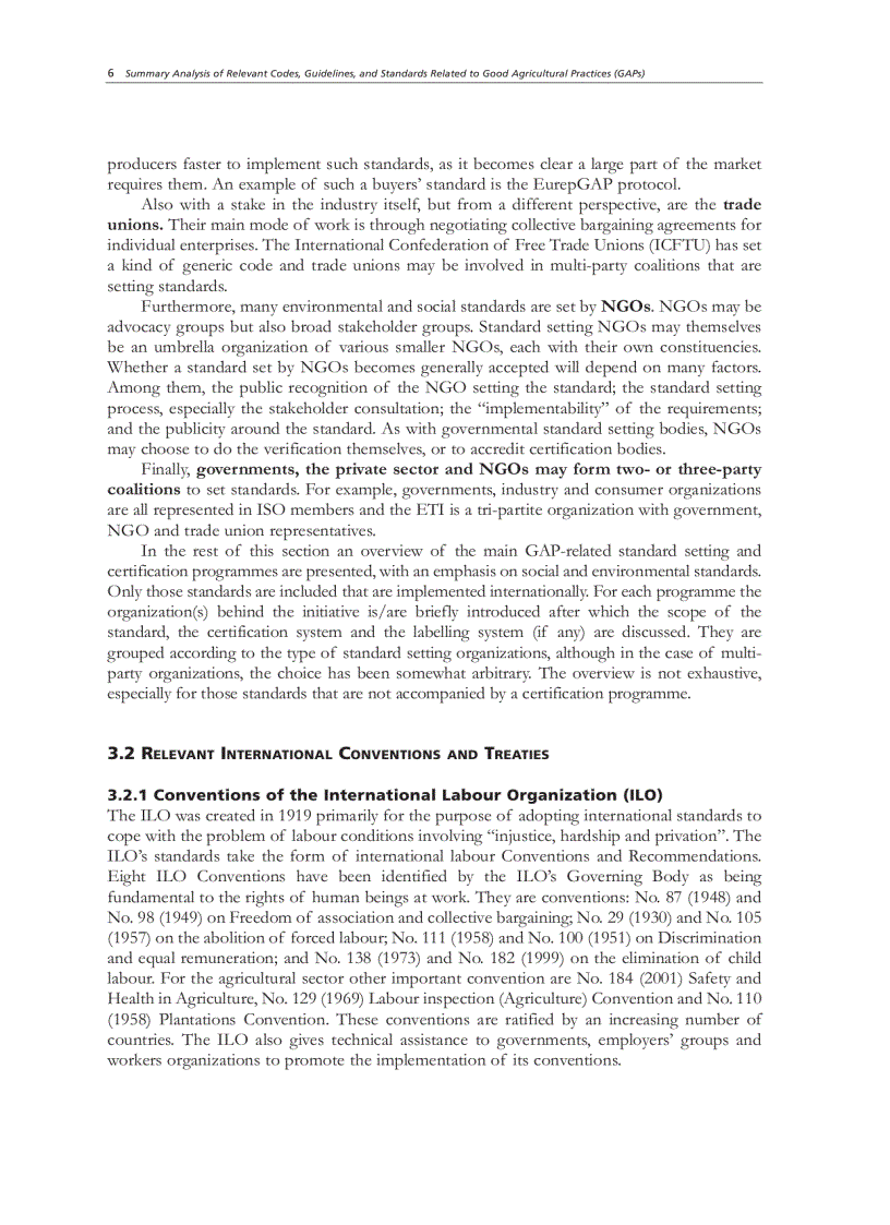 image for page Summary analysis of Codes guidelines and standards related to GAP