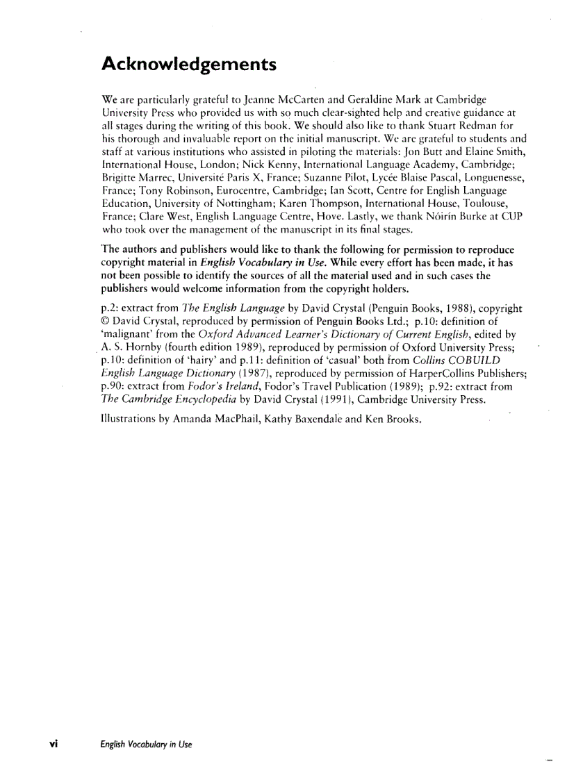 image for page Vocabulary in Use Upper Intermediate Advanced